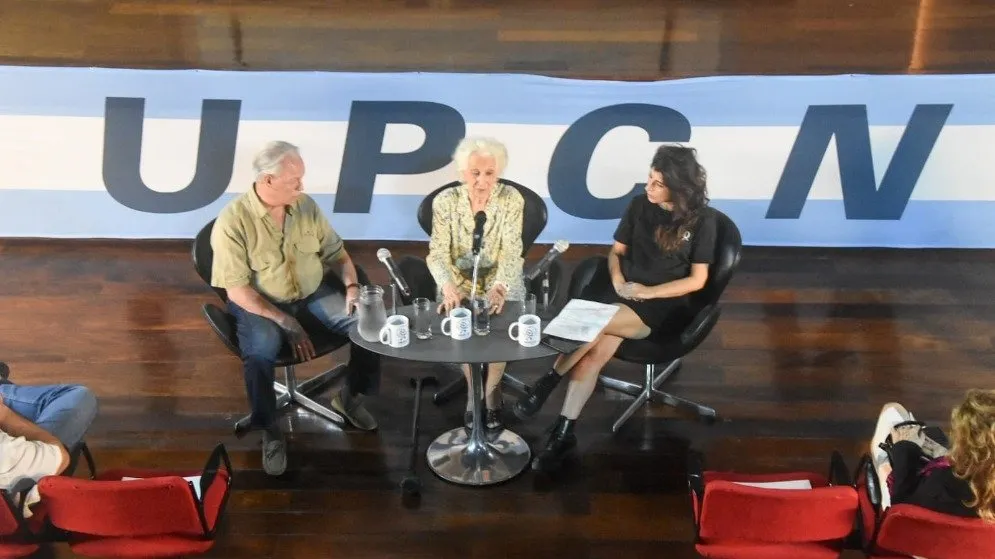 Estela de Carlotto en UPCN: "Nosotros no tenemos odio"